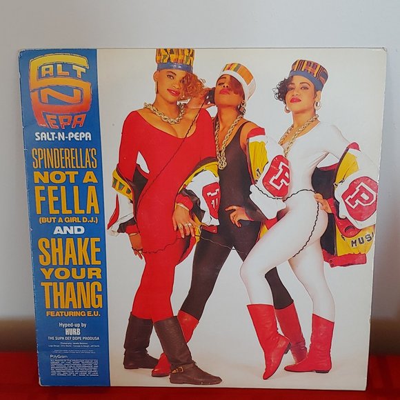 VINTAGE, 1988 SALT N PEPA SHAKE YOUR THANG 12" E.P - Picture 5 of 5